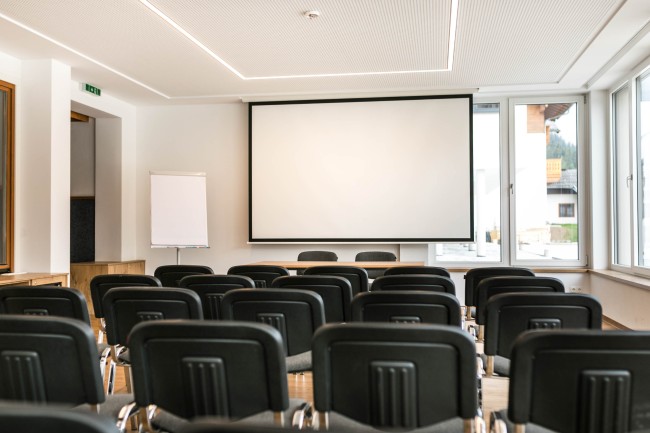 Individuelle Bestuhlung im Seminarraum